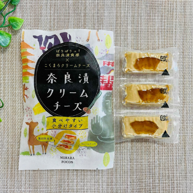 奈良漬けクリームチーズ