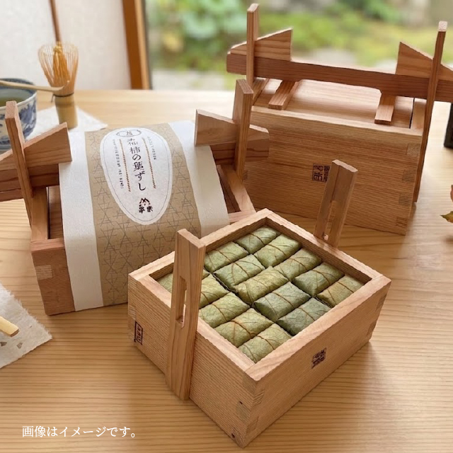 木桶柿の葉ずしセットイメージ
